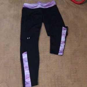Under armour heat gear leggings large